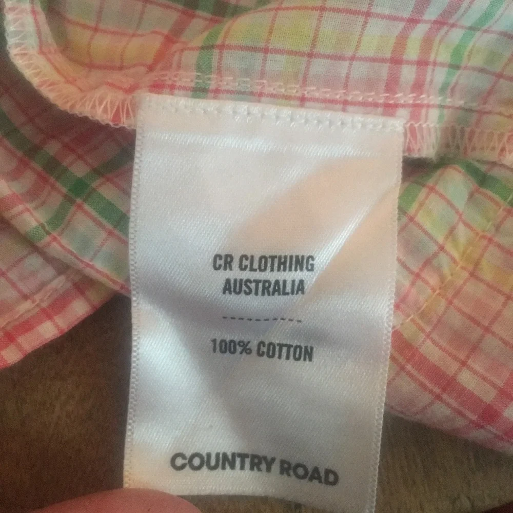 Country Road Girls Plaid Ruffle Praire Skirt Sz 10